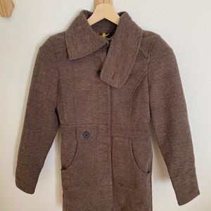 Wool overcoat
